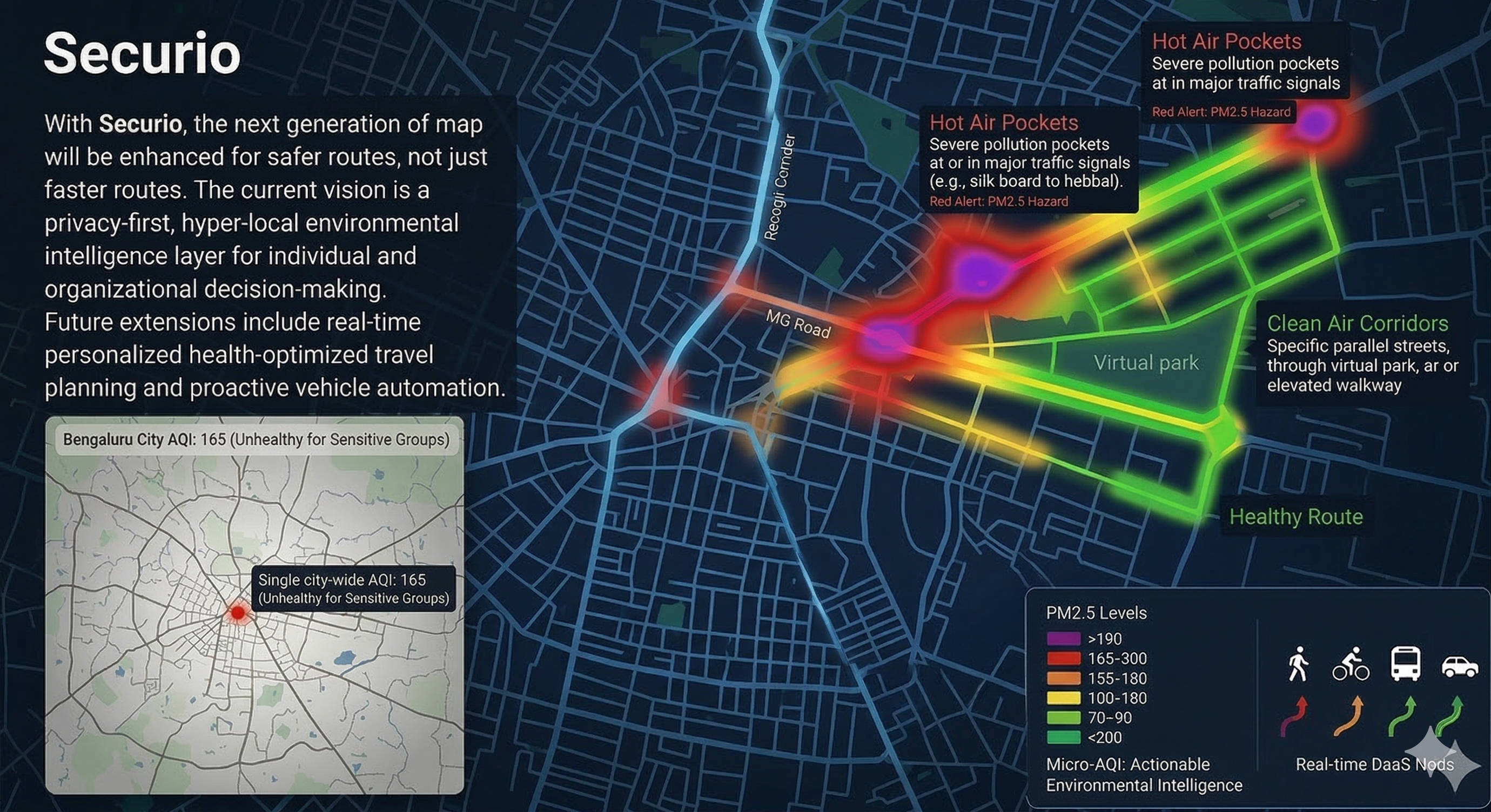 Hyper-local Node Map
